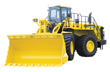 Large yellow loading machine