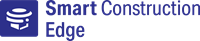 Smart Construction Edge text with icon